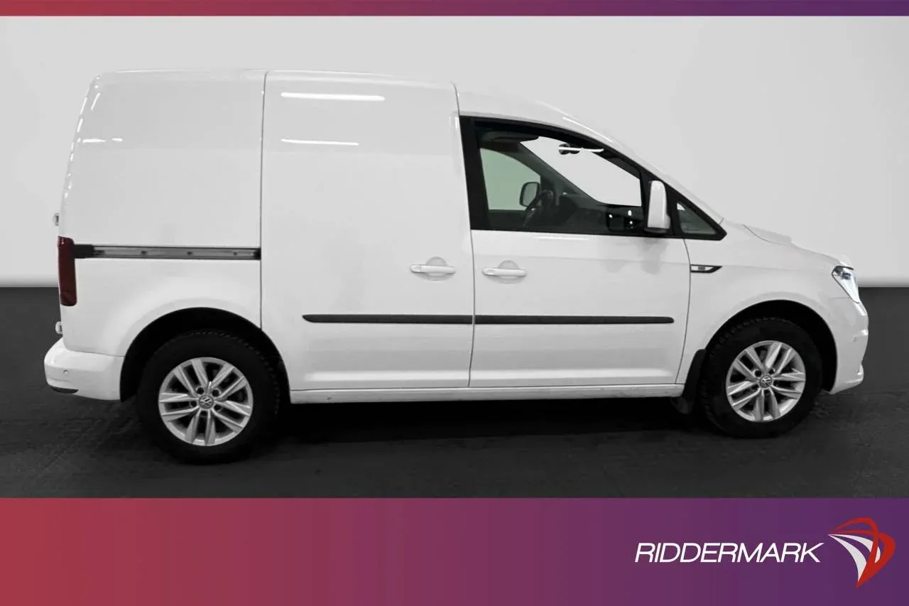 Volkswagen Caddy 2.0TDI Värmare Dragkrok V-inredd PDC Moms Image 1